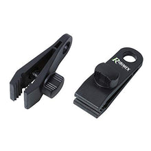 Carica l&#39;immagine nel visualizzatore di Gallery, Ribiland PRBOVX4 Set di 4 Occhielli a Pinza, Nero