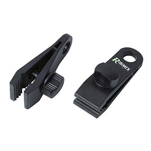 Ribiland PRBOVX4 Set di 4 Occhielli a Pinza, Nero
