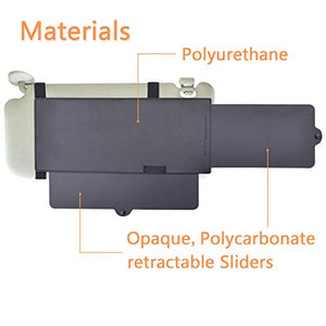 WANPOOL Parasole Antisole Visiera Antiabbagliante Anti-riflesso per Sedile... - Ilgrandebazar