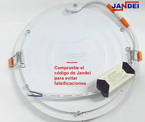 5 x Pannello Faro 18W Faretto A LED Luce Bianca 20CM E Ad Incasso A Molla... - Ilgrandebazar