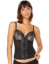 Carica l&#39;immagine nel visualizzatore di Gallery, Marchio Amazon - Iris &amp; Lilly Corsetto in Pizzo Donna 50, Nero (Scooter) - Ilgrandebazar