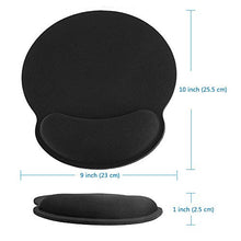 Carica l'immagine nel visualizzatore di Gallery, aovowog Tappetino Mouse con Poggiapolsi al Gel, Pad Ergonomico Base in...