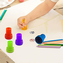 Carica l&#39;immagine nel visualizzatore di Gallery, Firschoie 30 Timbri bambinii, Animale, autostampanti multicolore Giocattoli Adatto per regali di feste, ricompense scolastiche, compleanno