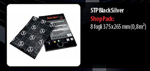 STP Insonorizzante Black Silver 375 x 265 x 1,8 millimeter In Alubutyl 8...
