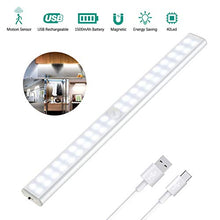 Carica l&#39;immagine nel visualizzatore di Gallery, Luce Armadio 40 LED, 4 Modalità, USB Ricaricabile, Wireless Notturna... - Ilgrandebazar