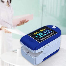 Carica l'immagine nel visualizzatore di Gallery, AUA Pulsossimetro da Dito, Saturimetro da Dito Portatile Professionale, 4 direzioni Regolabili, Display OLED a 2 Colori,misurazione SPO2, per Uso Domestico, Fitness e Sport estrem