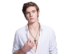 Carica l&#39;immagine nel visualizzatore di Gallery, sailimue Gioielli in Acciaio Inossidabile Collana Ciondolo Croce Bizantina...