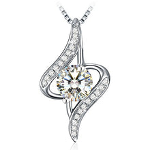 Carica l&#39;immagine nel visualizzatore di Gallery, Collana Donna, J.Rosée&quot;Leggero Lusso&quot; Argento 925 con 5A Zirconi Gioielli... - Ilgrandebazar