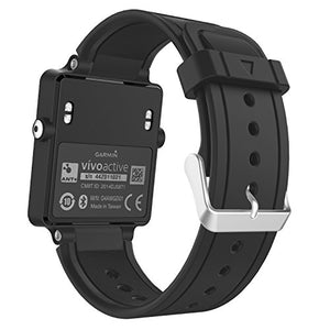 MoKo Garmin Vivoactive Watch Cinturino, Braccialetto di [1 Pezzi], Nero - Ilgrandebazar