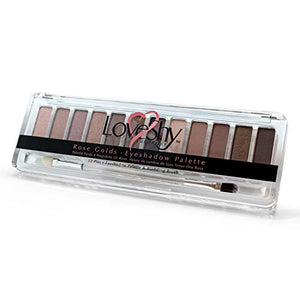 Loveshy Pro Palette trucco ombretto, oro rosa - Ilgrandebazar
