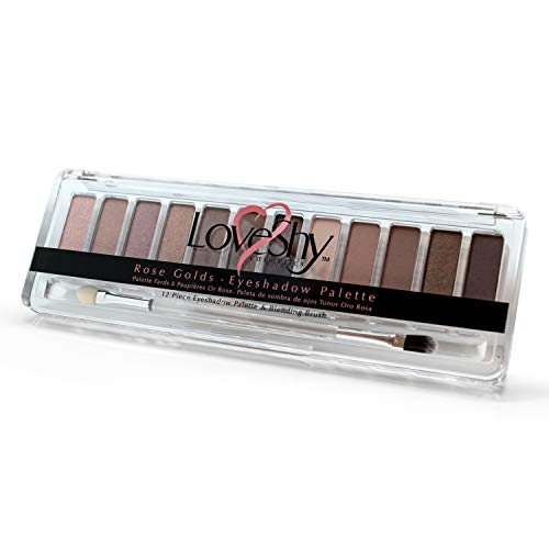 Loveshy Pro Palette trucco ombretto, oro rosa - Ilgrandebazar