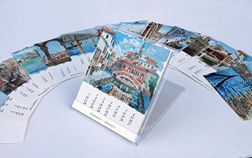 Calendario 2019 Da Tavolo Con Acquarelli Di Vedute Venezia Dell'artista... - Ilgrandebazar