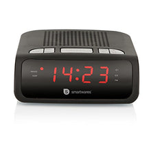 Carica l&#39;immagine nel visualizzatore di Gallery, Smartwares CL-1459 Radiosveglia con Radio FM PLL, Nero