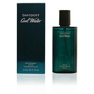 Davidoff Cool Water Deodorante Spray, Uomo, 75 ml