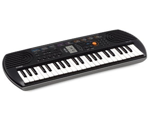 Casio SA-77 Mini Tastiera polifonica ad 8 Voci e 44 tasti, Nero/Grigio - Ilgrandebazar
