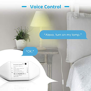 Interruttore Smart Switch Wifi Intelligente Relé Wireless Universale,...