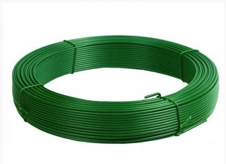 ITALFROM Filo di Tensione Plastificato Verde Diametro 2,8mm per Recinzioni...
