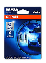 Carica l&#39;immagine nel visualizzatore di Gallery, OSRAM 2825HCBI-02B Cool Blue Intense W5W - Lampada alogena per Blister Doppio - Ilgrandebazar