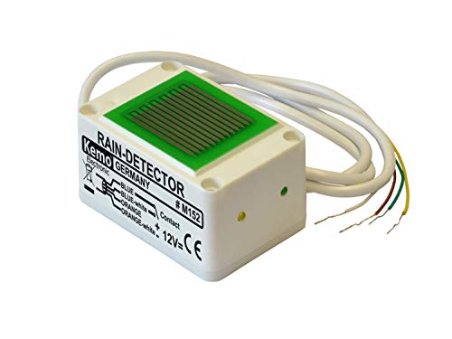 Kemo M152 – Sensore di pioggia, Bianco/Verde