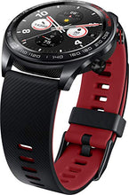 Carica l&#39;immagine nel visualizzatore di Gallery, HONOR - Orologio Classico con Display Meteorite Black + Rotes Silikon Armband - Ilgrandebazar