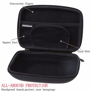 6 pollici GPS Custodia Rigida Portatile Compatibile con Garmin Tomtom GO 6200 6250 6100 6000 620 610 Basic Start 60 61 62 Sat Magellan NAV Navigazione GPS 6 "Display (6")
