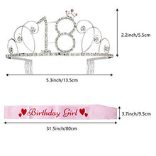 Carica l'immagine nel visualizzatore di Gallery, Vordas Welecoco Tiara Birthday Corona Compleanno, Compleanno 18 Anni Corona,... - Ilgrandebazar
