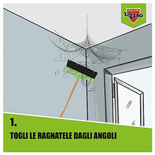 Carica l'immagine nel visualizzatore di Gallery, ZIG ZAG, Insetticida Ragni, Magnatela, Ragni, Insetticida per Ragni e Ragnatele ad Alta Residualità, Previene Formazione di Ragnatele Fino a 40 Giorni, 500 ml