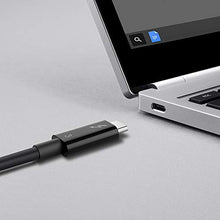 Carica l&#39;immagine nel visualizzatore di Gallery, Belkin F2CD084BT0.8MBK Cavo Thunderbolt 3 da 100 W, USB-C a USB-C, 0.8 m - Ilgrandebazar