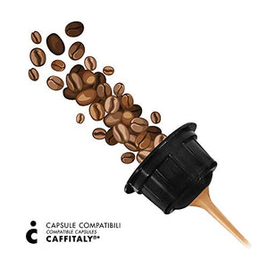 Il Caffè Italiano - Caffitaly 100 Capsule compatibili - Kit Degustazione...
