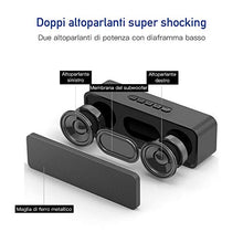 Carica l&#39;immagine nel visualizzatore di Gallery, Altoparlante portatile Bluetooth Sonkir, altoparlante wireless 5.0...
