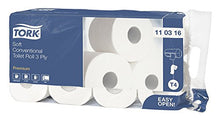 Carica l&#39;immagine nel visualizzatore di Gallery, Tork 110316 Premium Rotolo Carta Igieniza Tradizionale Soft, 3 Veli, 3 veli - Ilgrandebazar