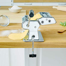 Carica l'immagine nel visualizzatore di Gallery, Uno Casa Macchina per Pasta - Sfogliatrice con Tagliapasta e Stampo per...