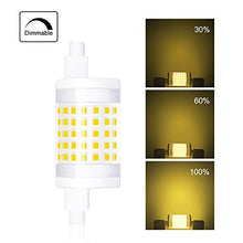 Carica l&#39;immagine nel visualizzatore di Gallery, Bonlux R7s 78mm LED Dimmerabile 10W Bianco Dimmerabile, Calda - Ilgrandebazar