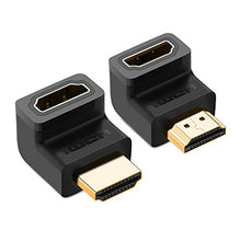 Carica l'immagine nel visualizzatore di Gallery, UGREEN Adattatore HDMI Maschio a Femmina ad Angolo Retto Alta Velocita’,...