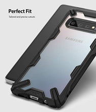 Carica l&#39;immagine nel visualizzatore di Gallery, Ringke Fusion-X Custodia Compatibile con Galaxy S10 Plus (6.4&quot;), Black - Ilgrandebazar