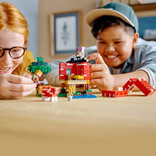 Carica l&#39;immagine nel visualizzatore di Gallery, LEGO 21179 Minecraft La Casa dei Funghi, Giocattoli per Bambini di 8+ Anni, Idea Regalo con il Personaggio di Alex