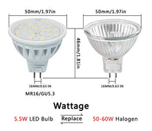 Carica l&#39;immagine nel visualizzatore di Gallery, MR16 Lampadine LED Gu5.3 Faretti Bianco Naturale 4000K(La seconda 4000k - Ilgrandebazar