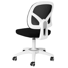 Carica l&#39;immagine nel visualizzatore di Gallery, Hbada Sedia da Ufficio Girevole scrivania Schienale Bianca