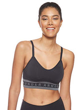 Carica l'immagine nel visualizzatore di Gallery, Under Armour - Seamless Longline Bra, M, Nero (Black/Black/Black 001) - Ilgrandebazar
