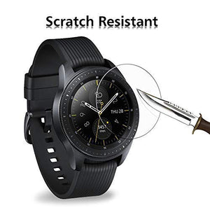 iVoler [3 Pack] Vetro Temperato Compatibile con Samsung Galaxy Watch 42mm - Ilgrandebazar