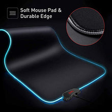 Carica l'immagine nel visualizzatore di Gallery, havit Tappetino Mouse Gaming XXL RGB Mousepad 800 * 300 * XXL(800x300x4mm)