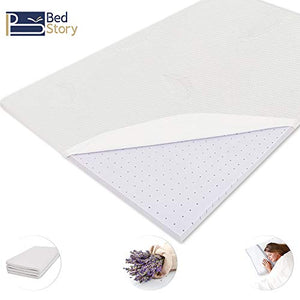 BedStory Topper Memory Foam Matrimoniale, Correttore Materasso 160_x_190_cm - Ilgrandebazar