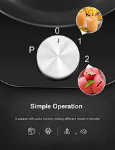 Carica l&#39;immagine nel visualizzatore di Gallery, Frullatore 700W Vetro Multifunzione per Frullati e Smoothie,... - Ilgrandebazar