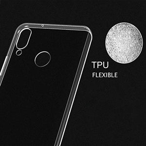 NEW'C Cover per Huawei P20 Lite, Custodia Gel Trasparente Morbida Silicone...