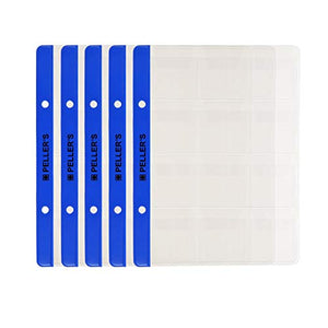 PELLER'S 10 Fogli per Collezione, 12 Tasche 35mm X su Ogni Pagina, per... - Ilgrandebazar