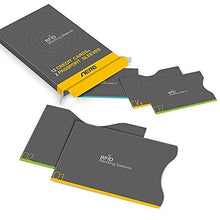 Carica l&#39;immagine nel visualizzatore di Gallery, Protezione RFID, Aerb 16-Pack RFID blocco carta di Credito/Debito e Grigio