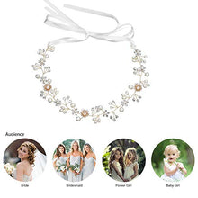 Carica l&#39;immagine nel visualizzatore di Gallery, INTVN Copricapo da sposa Fiori Perle Strass Fascia per Capelli Accessori per... - Ilgrandebazar