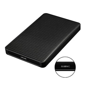 EasyULT Case Esterno per Disco Rigido 2.5", USB 3.0 Enclosure Hard Disk Nero