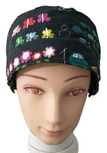 Carica l&#39;immagine nel visualizzatore di Gallery, cappello chirurgico donna Slate Per capelli lunghi Con striscia assorbente... - Ilgrandebazar