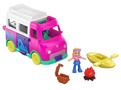 Polly Pocket- Camper Pollyville Trasformabile con Micro Bambola e Accessori... - Ilgrandebazar
